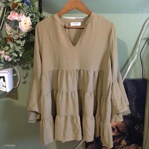 Zenana flare blouse